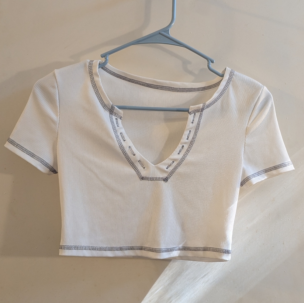 Short Sleeve Crop Top